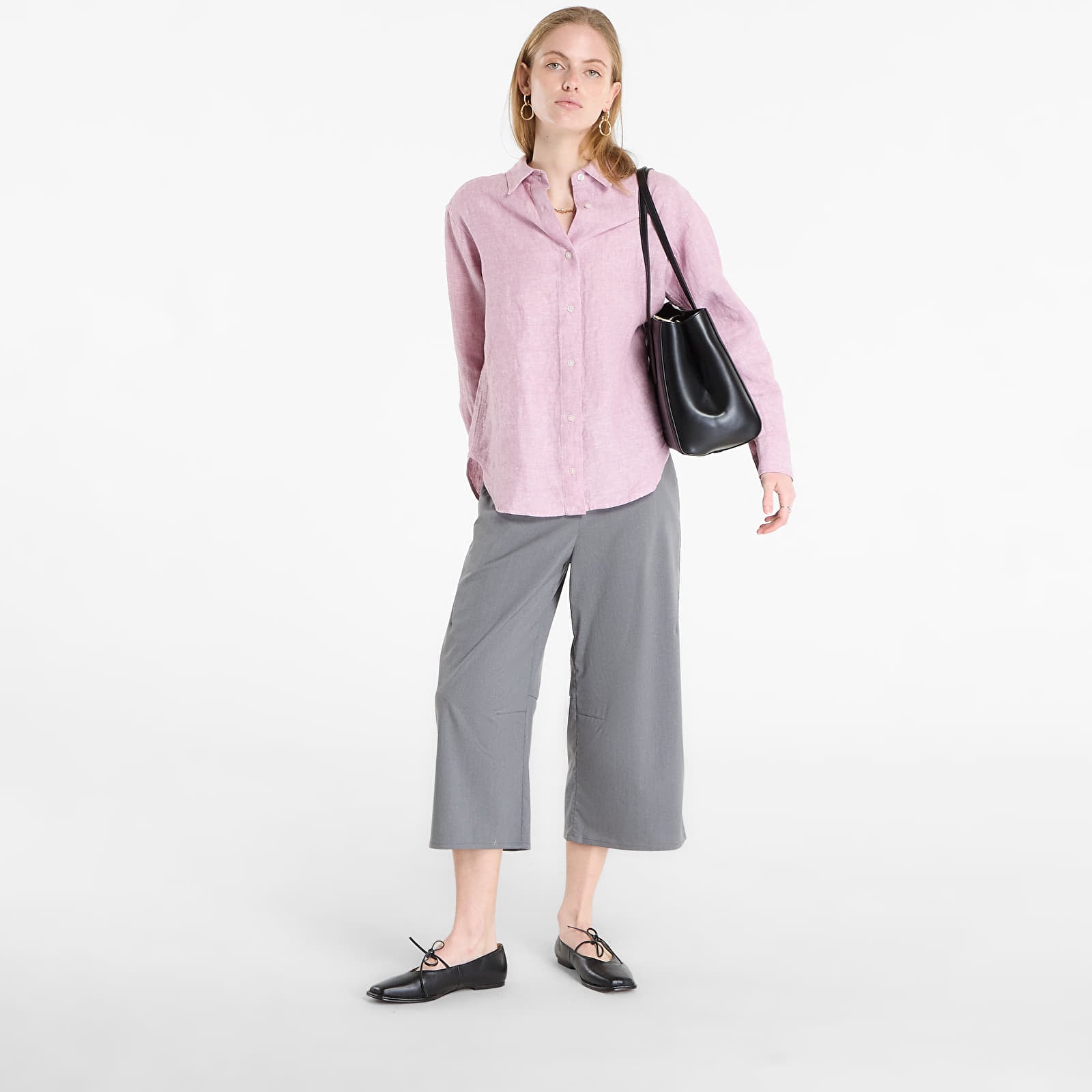 Shortsid Samsøe Samsøe Saroko Shorts Gun Metal Mel.