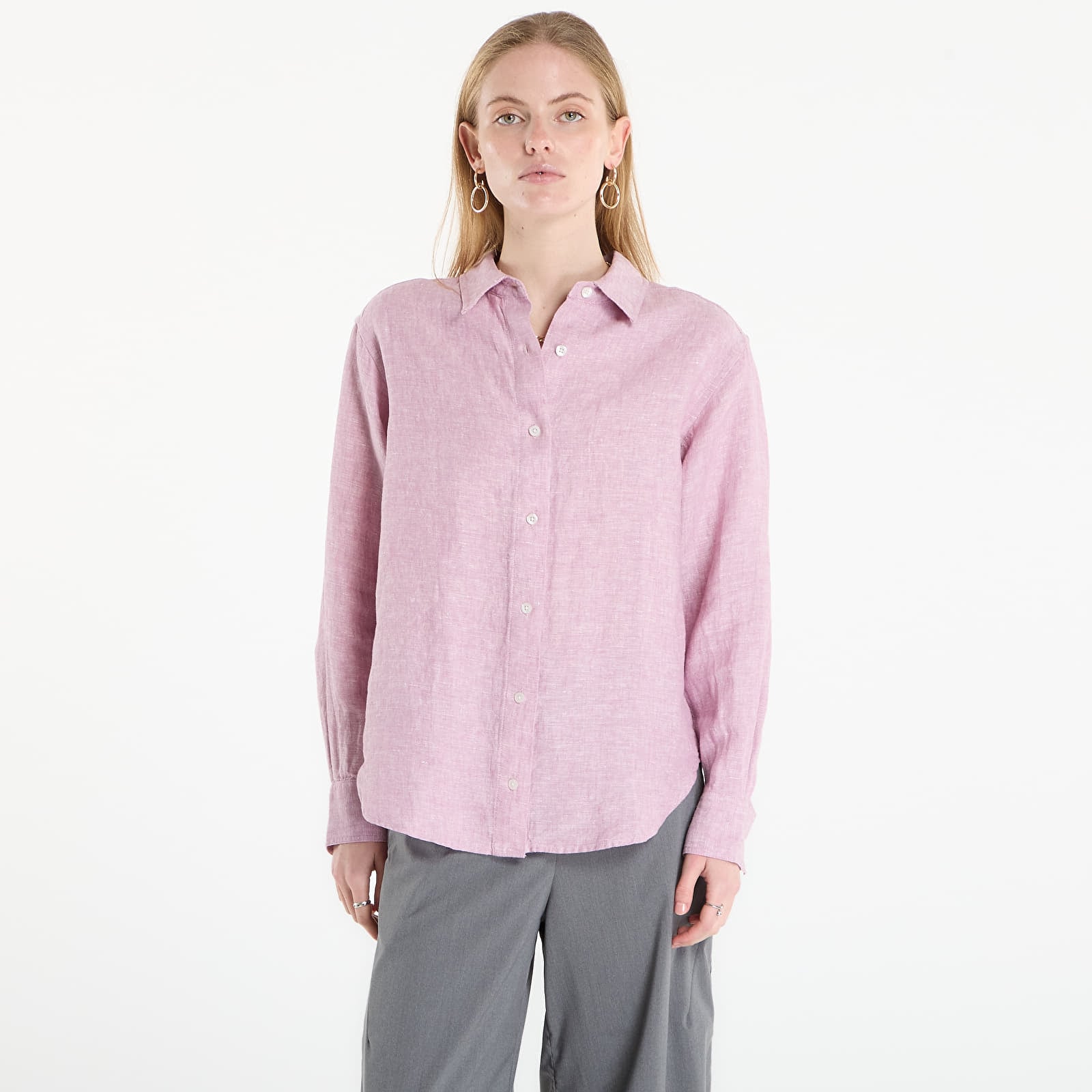 Särgid Samsøe Samsøe Saloves Shirt Orchid Haze Mel.