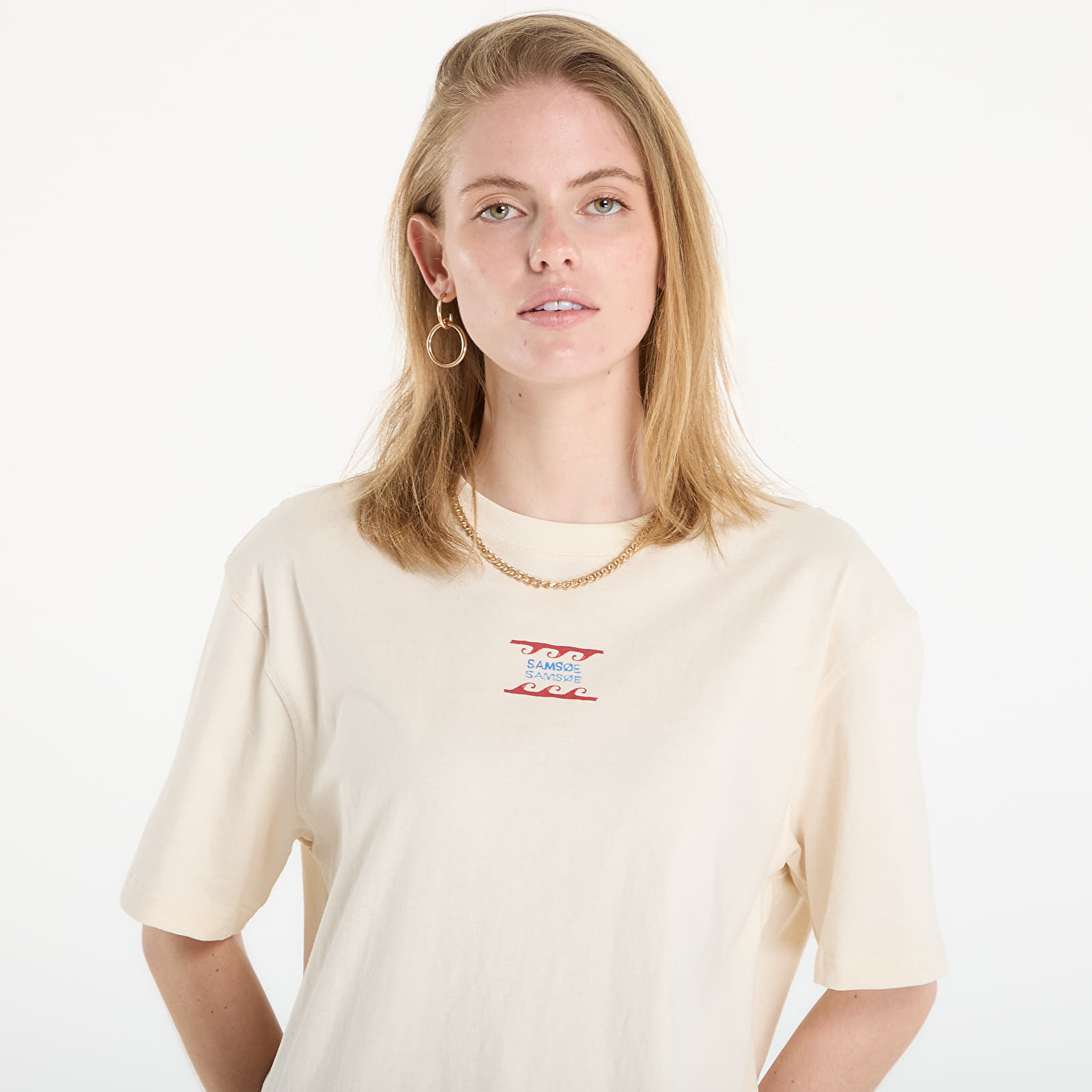 T-shirts Samsøe Samsøe Sagergei T-Shirt Neutral Leisure