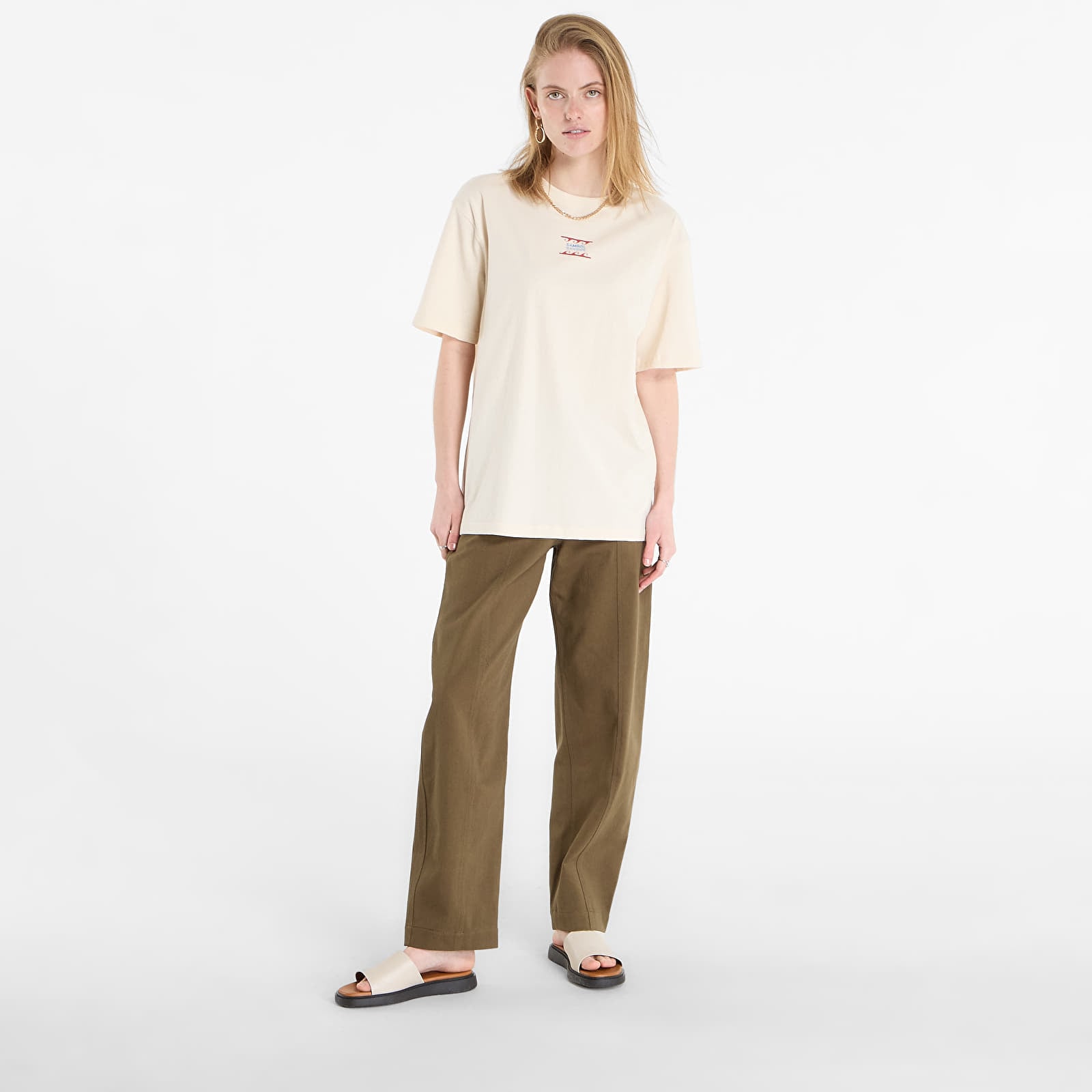 T-shirts Samsøe Samsøe Sagergei T-Shirt Neutral Leisure