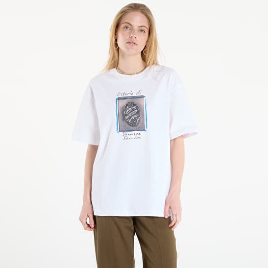 Tričko Samsøe Samsøe Sagergei T-Shirt White Osteria