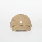 Carhartt WIP Madison Logo Cap Leather/ White