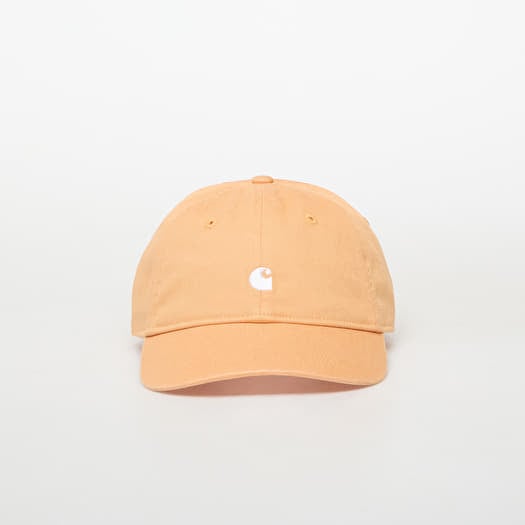 Capac Carhartt WIP Madison Logo Cap Gentle Orange/ White