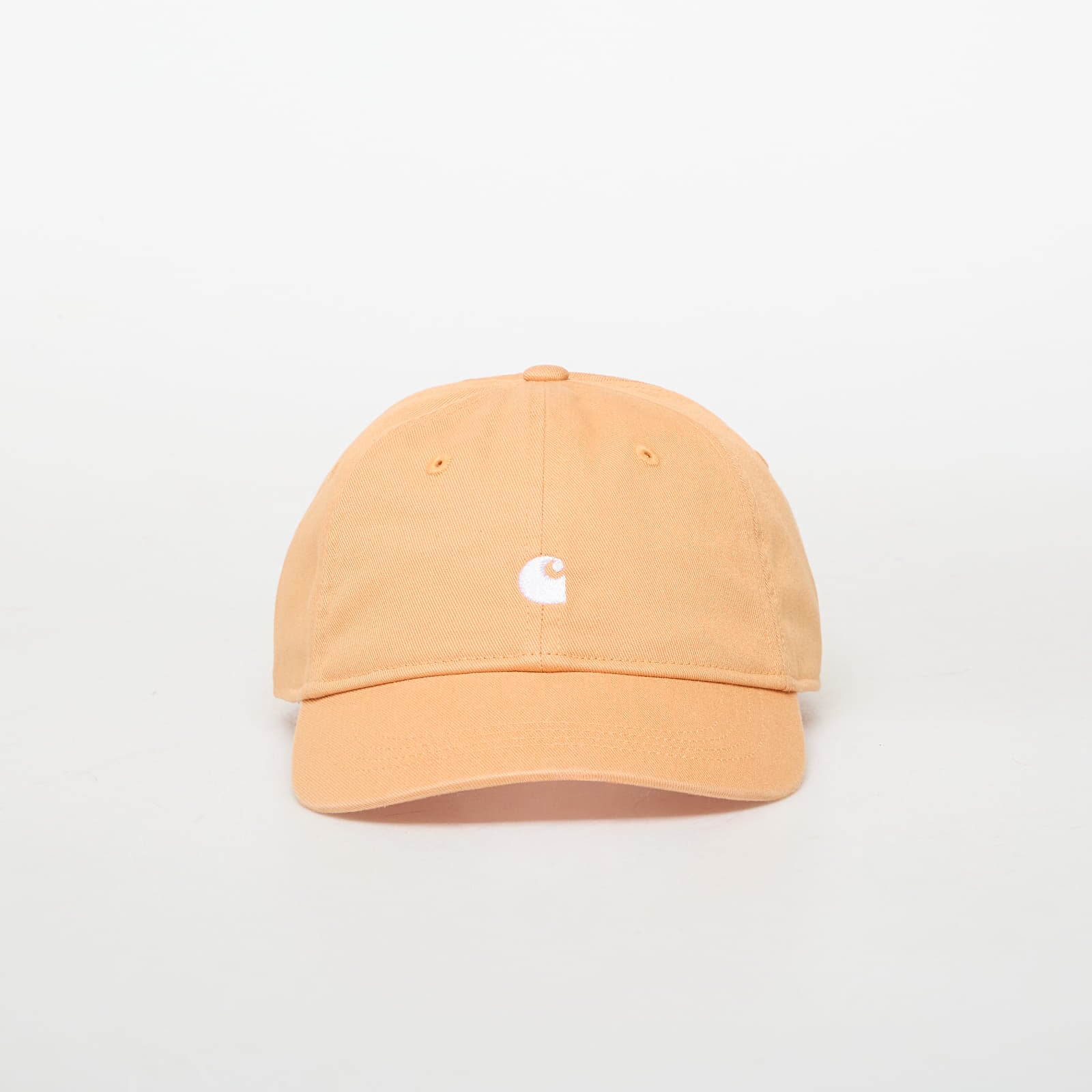 Casquettes pour hommes Carhartt WIP Madison Logo Cap Gentle Orange/ White