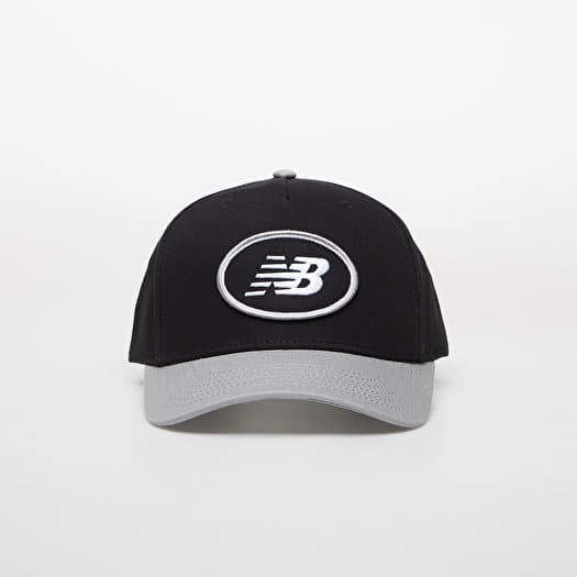Cap New Balance 5 Panel A Frame Black