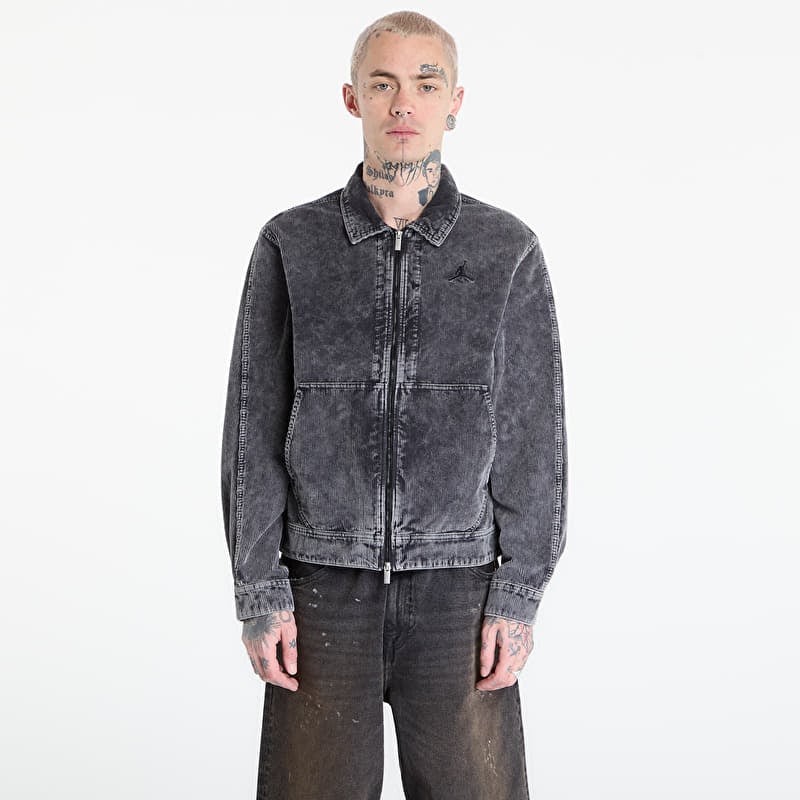 Takki Jordan Flight Men's Corduroy Chore Jacket Black/ Black