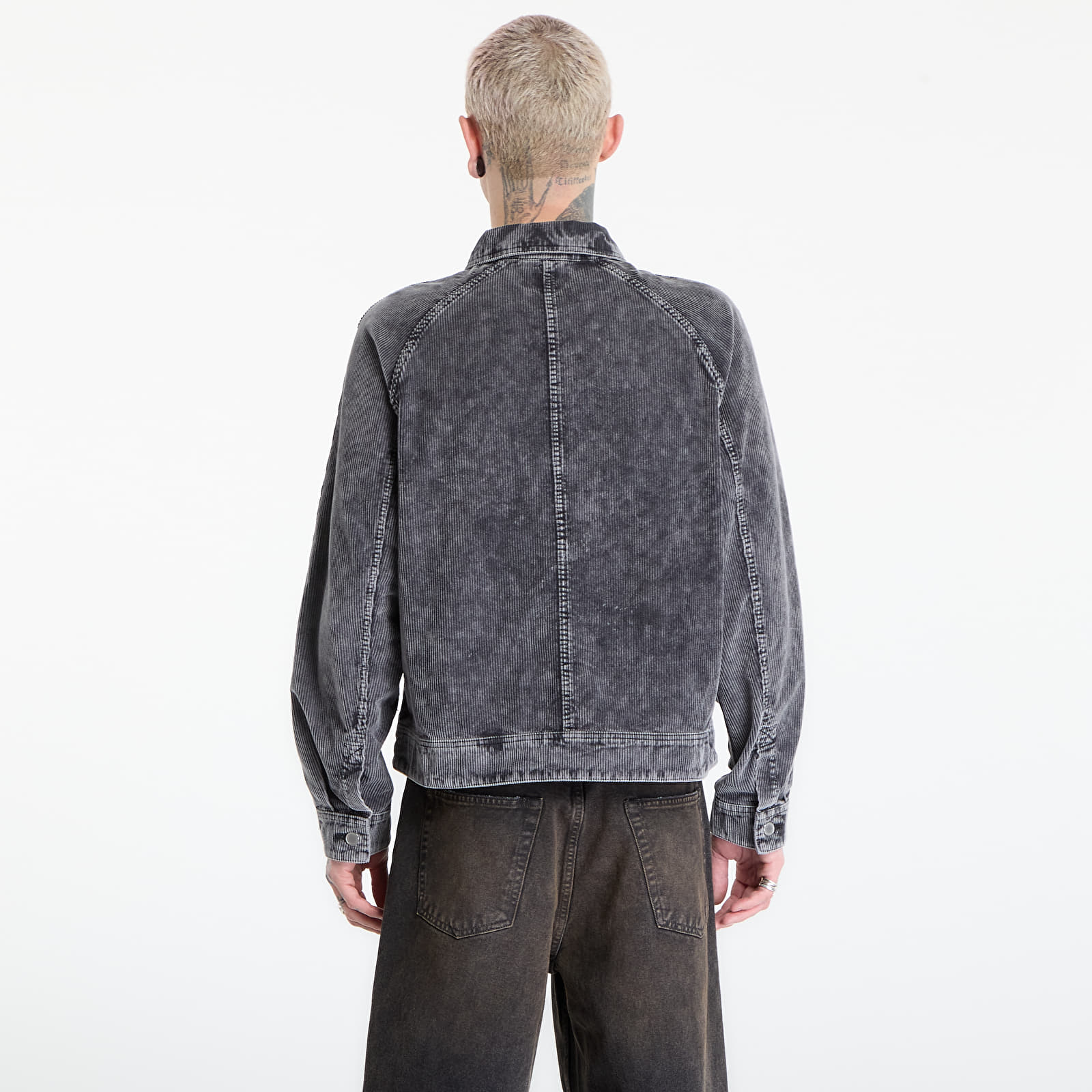 Pánské bundy Jordan Flight Men's Corduroy Chore Jacket Black/ Black