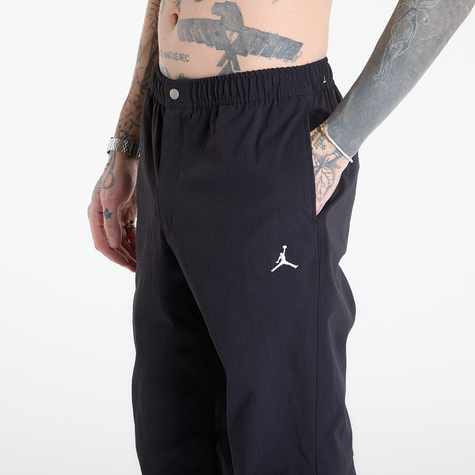 Παντελόνια Jordan Flight Essentials Men's Pants Black/ Sail XS