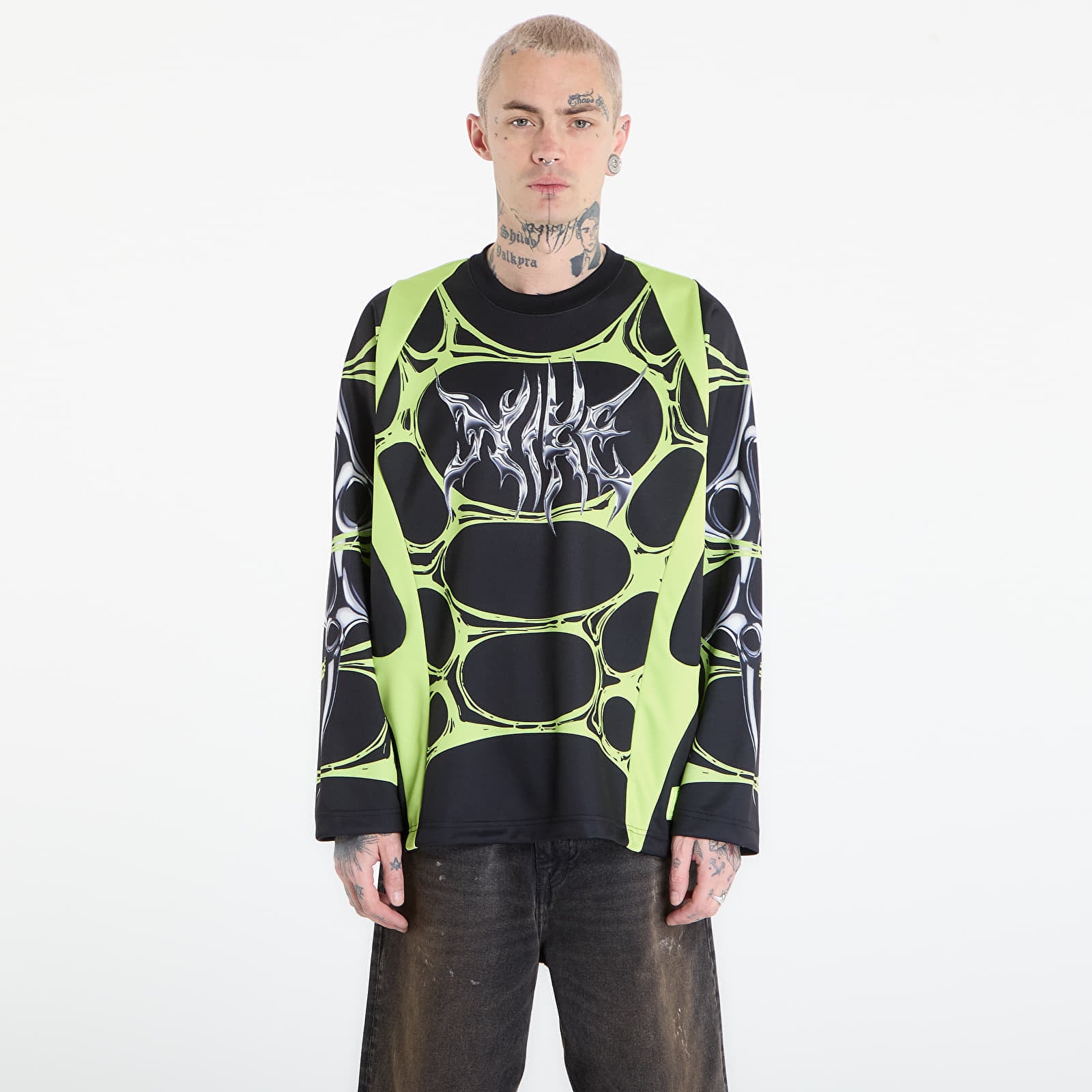 Тениска Nike Project F.R.O.G. Men's Jelly Cage Jersey Black/ Volt Ice/ Volt Ice S