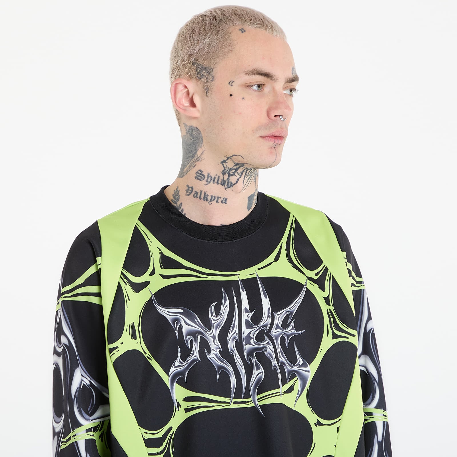 Muške majice kratkih rukava Nike Project F.R.O.G. Men's Jelly Cage Jersey Black/ Volt Ice/ Volt Ice