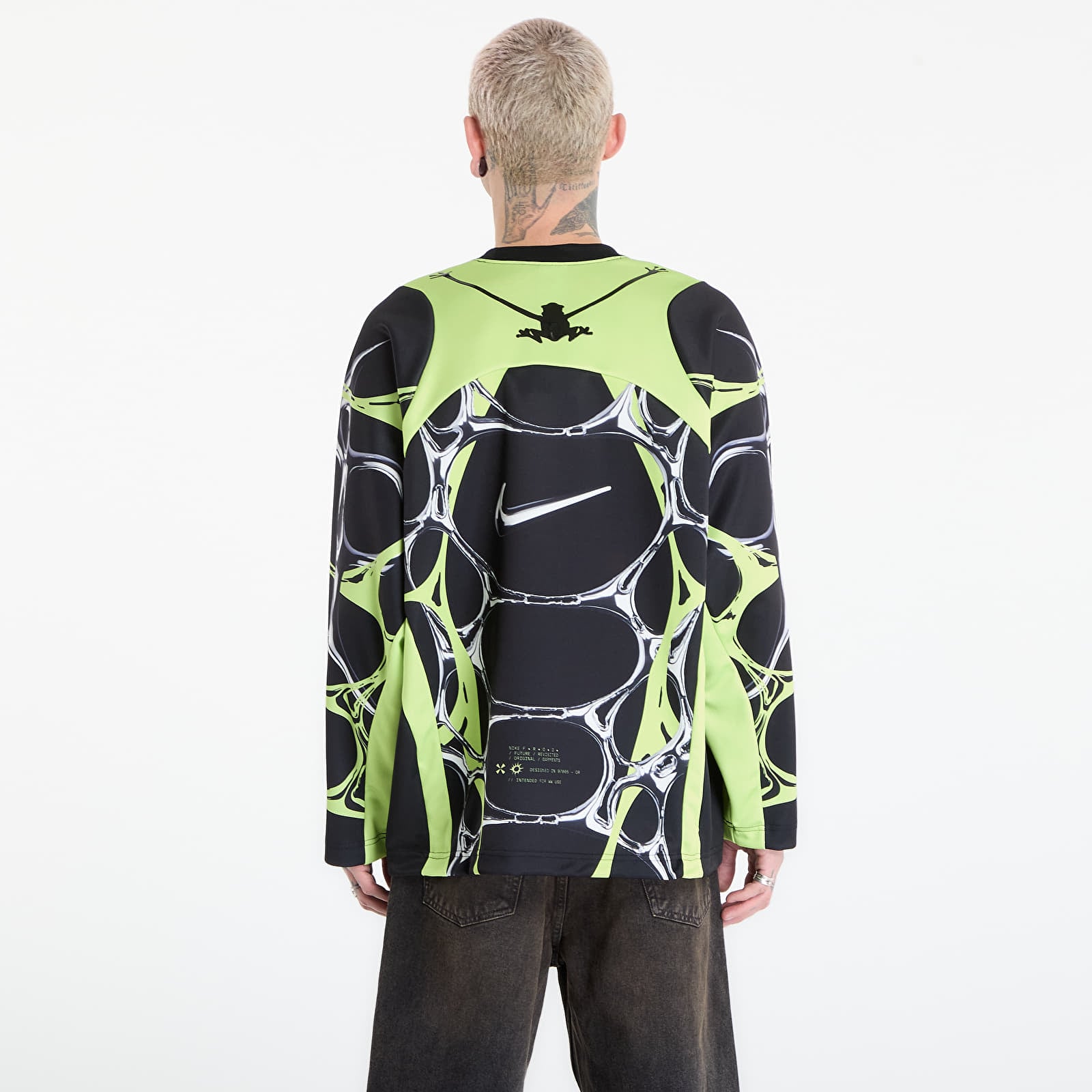 Muške majice kratkih rukava Nike Project F.R.O.G. Men's Jelly Cage Jersey Black/ Volt Ice/ Volt Ice