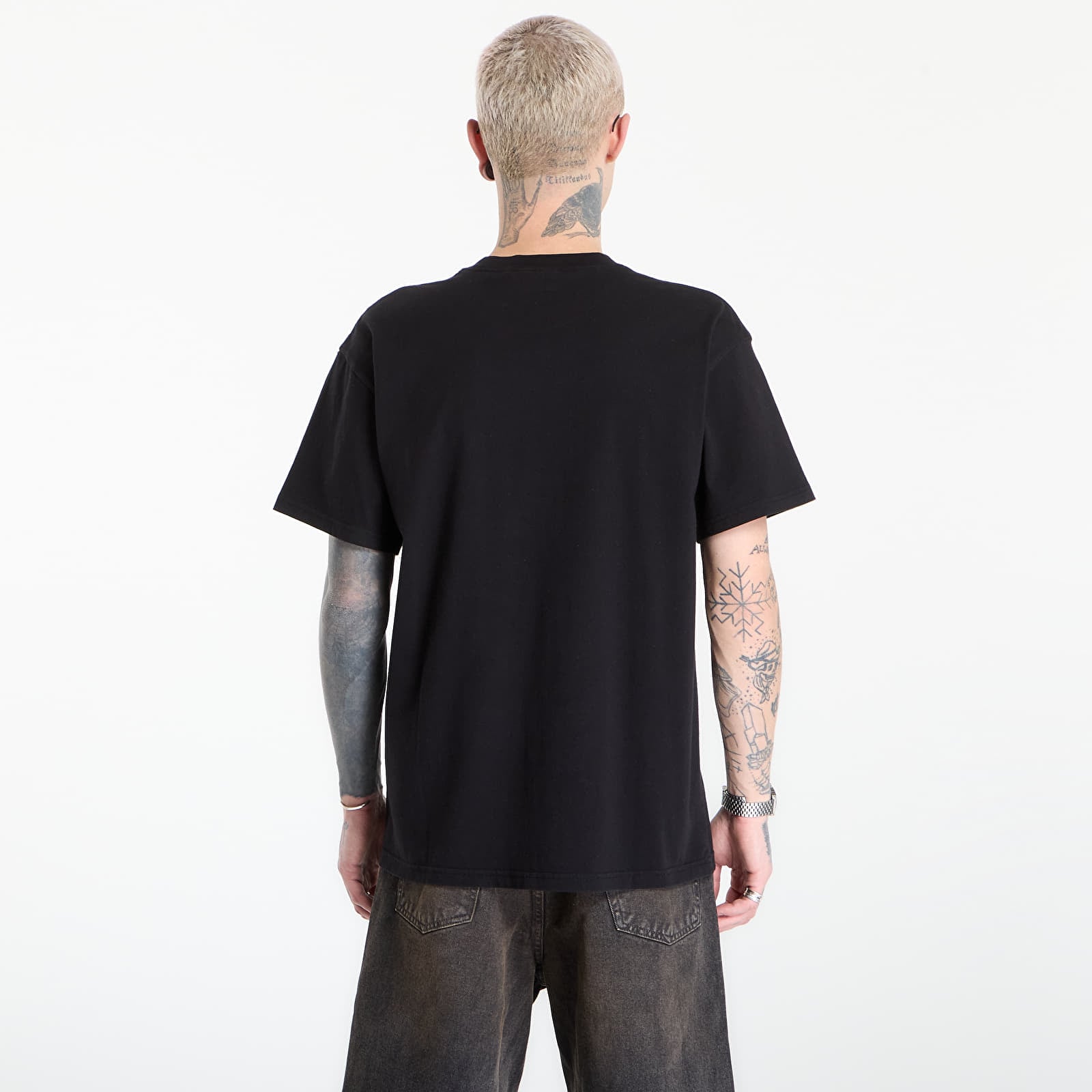 Pánská trička Carhartt WIP S/S Pond Corps Pocket T-Shirt UNISEX Black