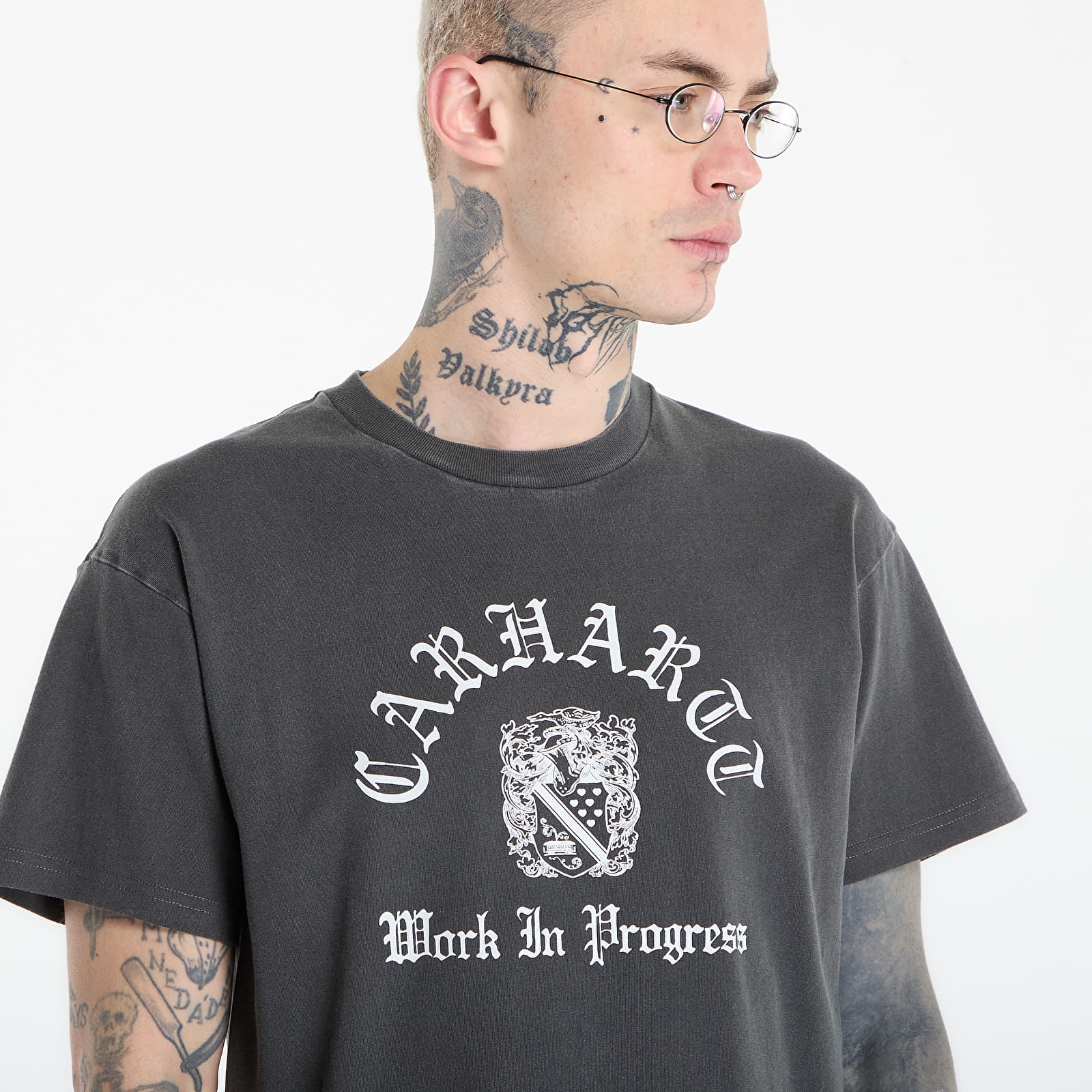 Meeste T-särgid Carhartt WIP S/S Coat Of Arms T-Shirt UNISEX Black