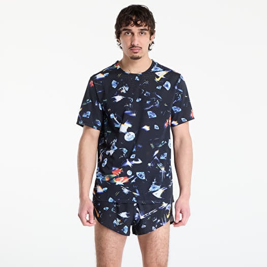 Футболка Nike AeroSwift Men's Dri-FIT ADV Short-Sleeve Running Top Black/ Laser Orange