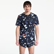 Nike AeroSwift Men's Dri-FIT ADV Short-Sleeve Running Top Black/ Laser Orange