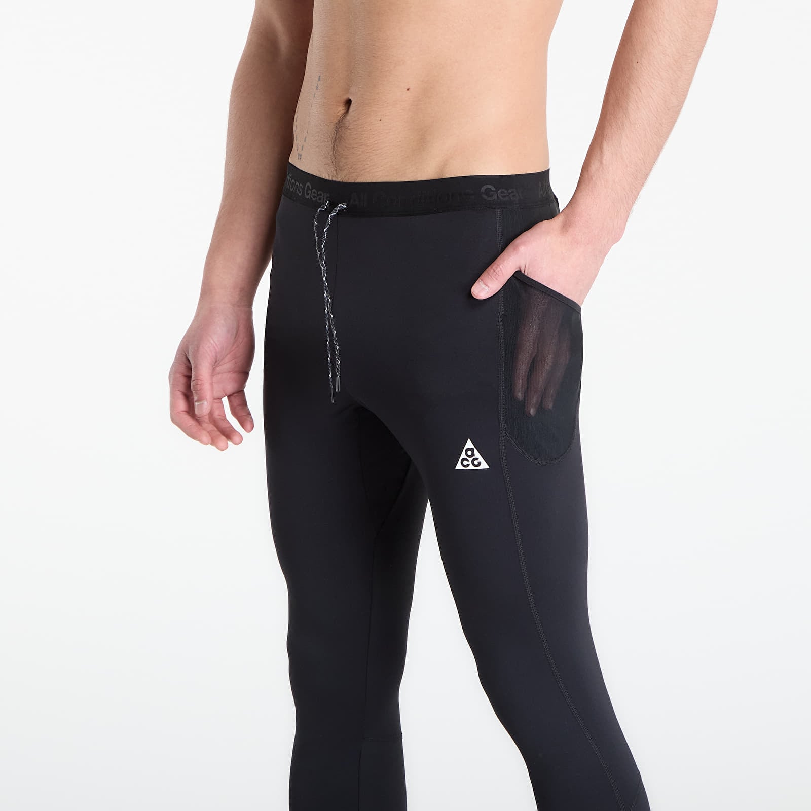 Meeste säärised Nike ACG "Lunar Ray" Men's Dri-FIT ADV Trail Running Tights Black/ Summit White