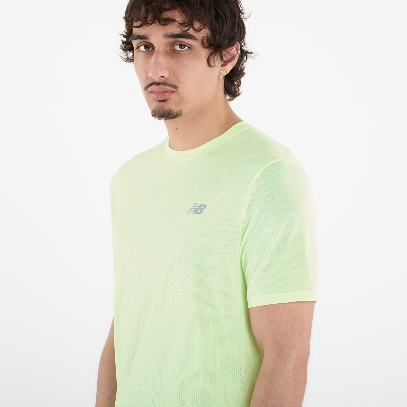 Pánske tričká New Balance Athletics T-Shirt Afterglow Heather