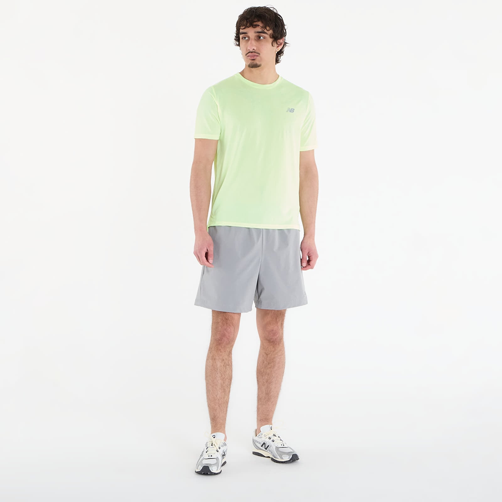 Pánske tričká New Balance Athletics T-Shirt Afterglow Heather