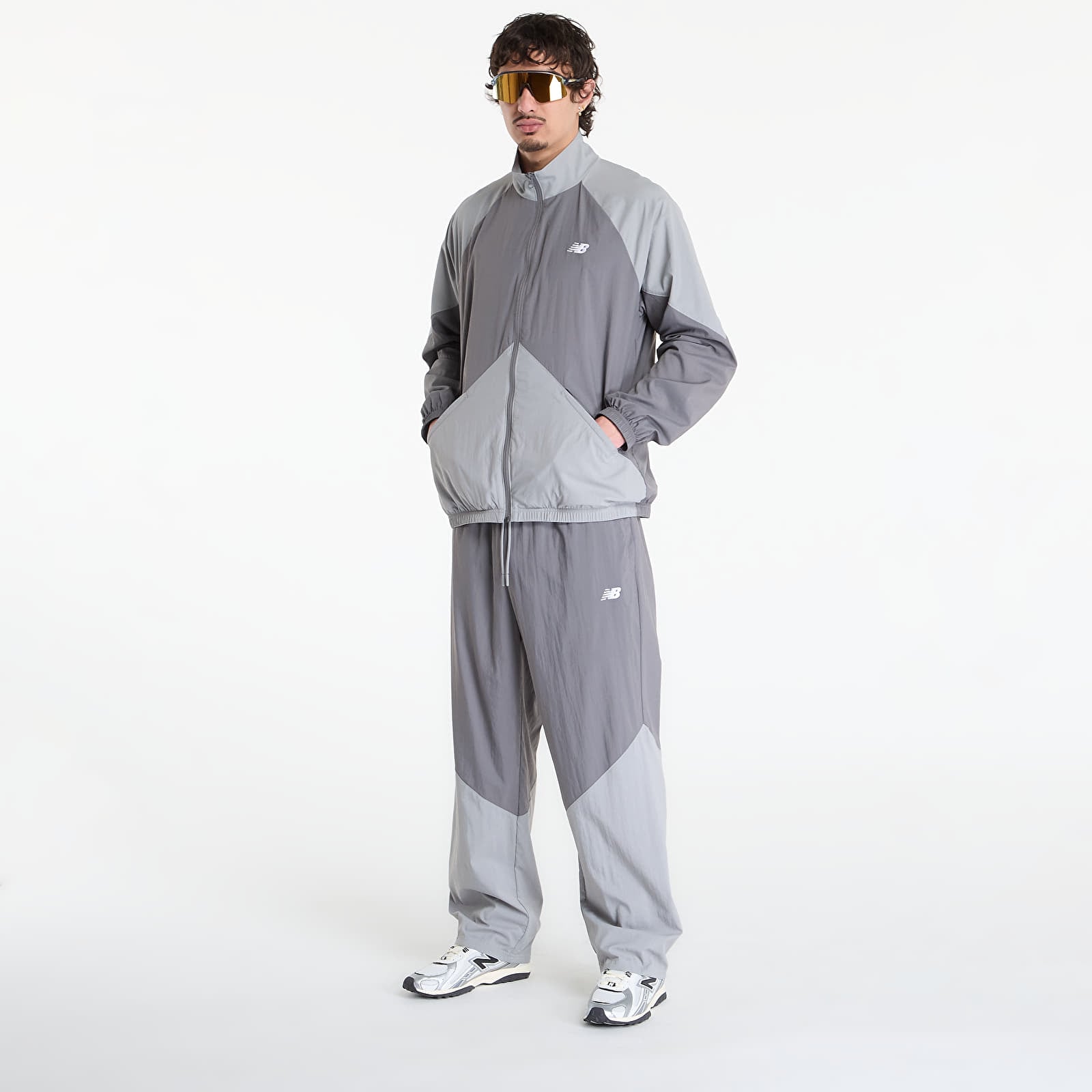 Pánské kalhoty New Balance Sport Legacy Pant Grey