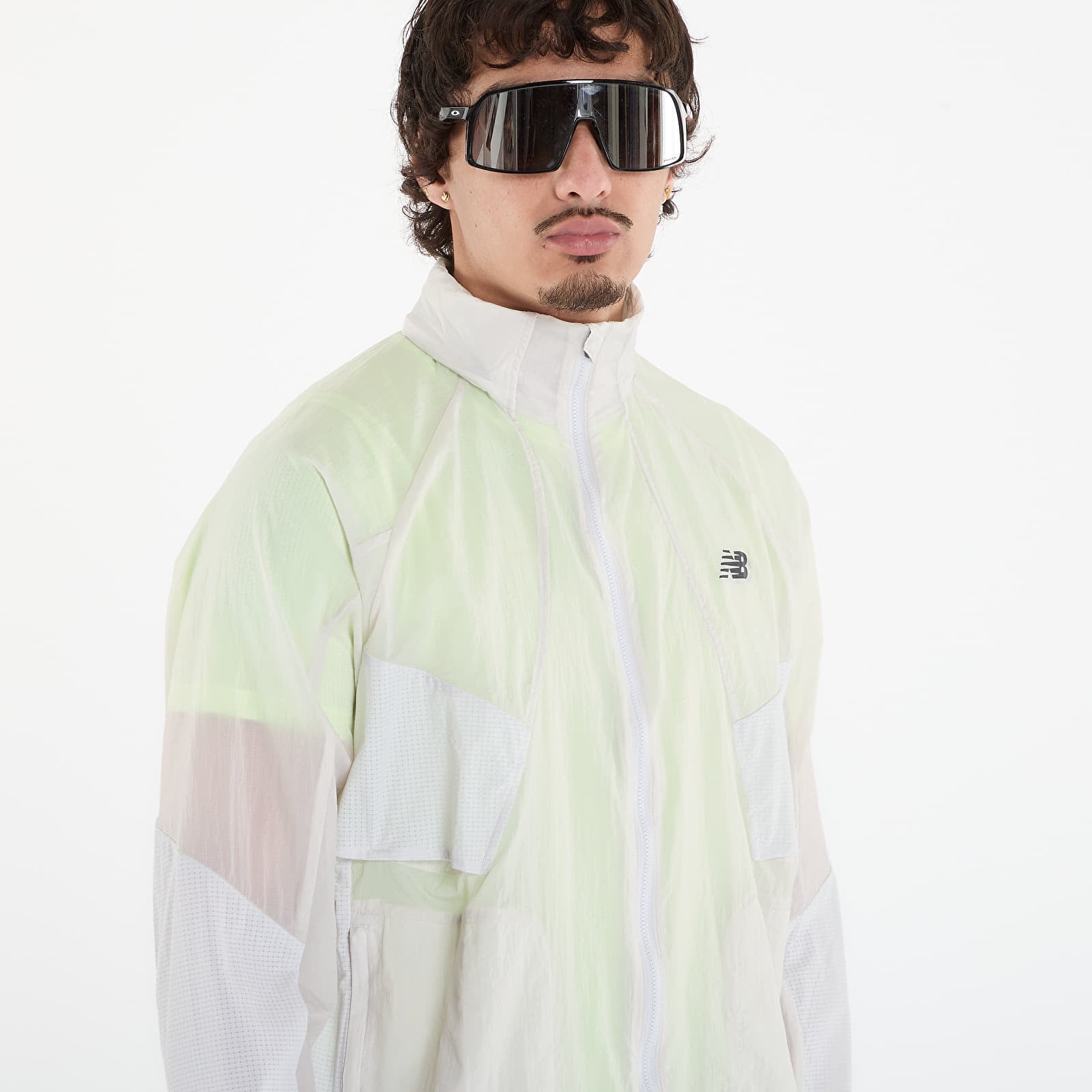 Μπουφάν New Balance RC Jacket Grey Matter XL