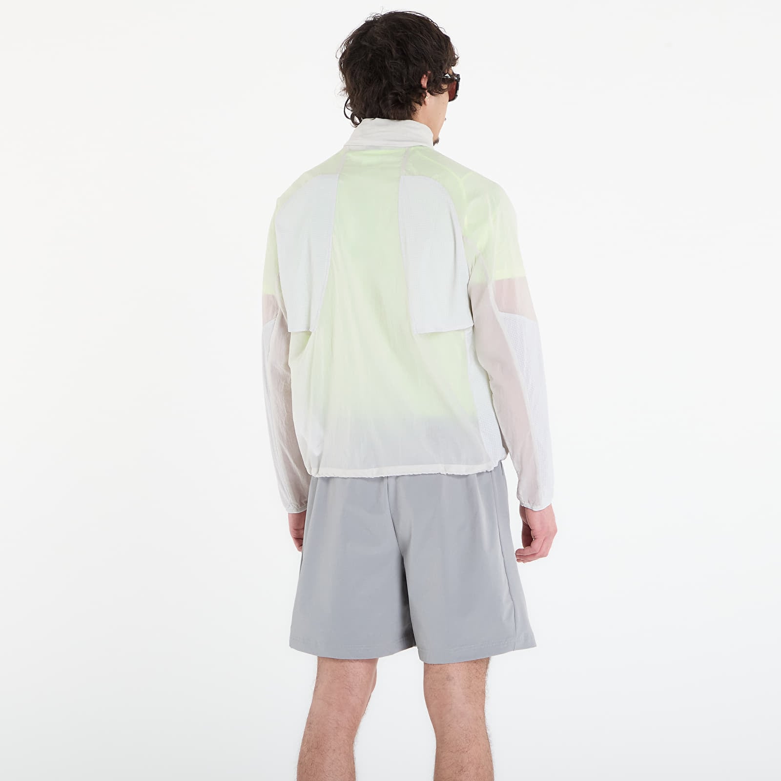 Pánské bundy New Balance RC Jacket Grey Matter