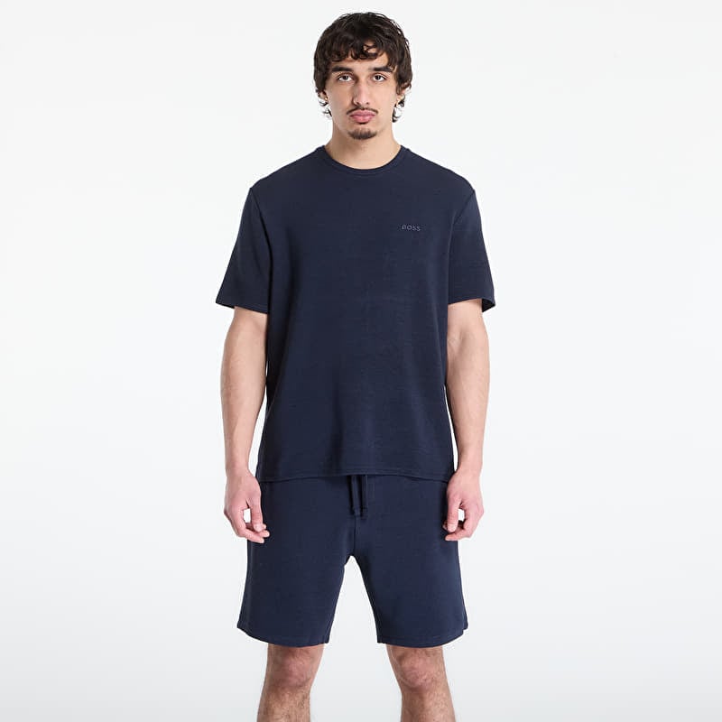 T-shirt Hugo Boss Rib T-Shirt Blue