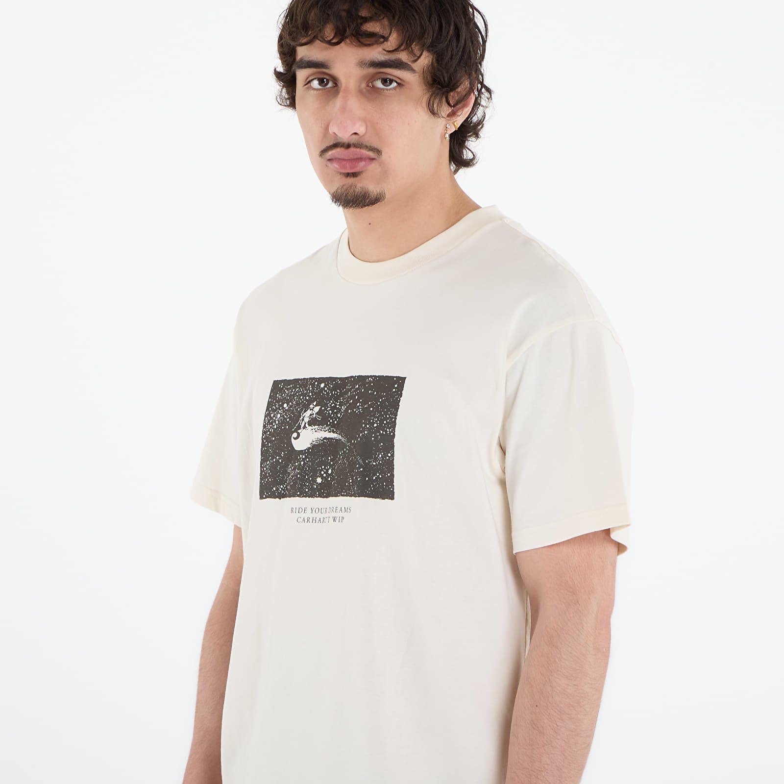 Pánská trička Carhartt WIP S/S Ride Your Dreams T-Shirt UNISEX Natural