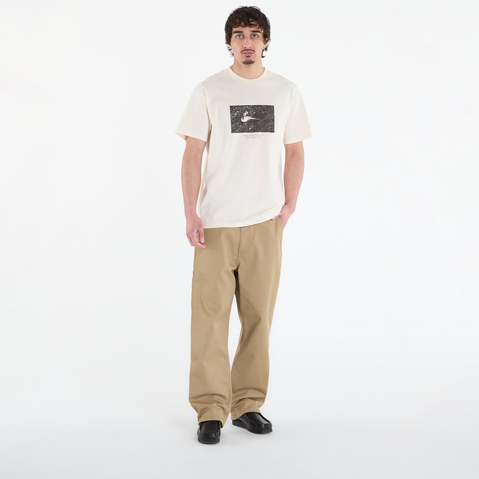 Pánská trička Carhartt WIP S/S Ride Your Dreams T-Shirt UNISEX Natural