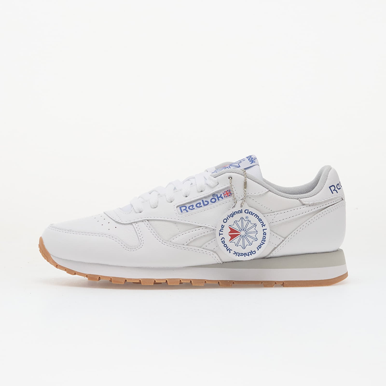 Pánske tenisky a topánky Reebok Classic Leather Ftwr White/ Blue/ Gum