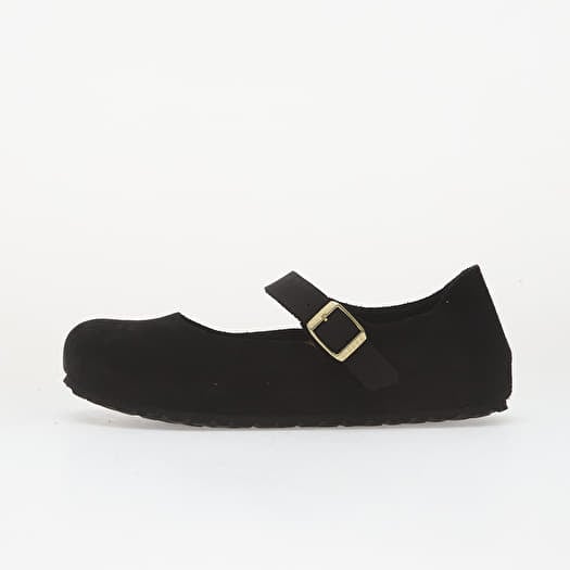 Birkenstock Mantova Suede Leather Women Black
