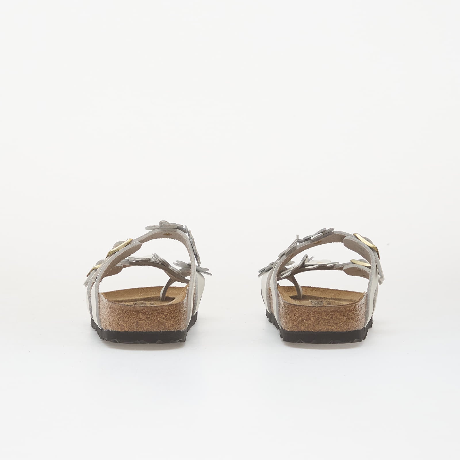 Ženski čevlji Birkenstock Mayari Flower Embellishment Leather Women White