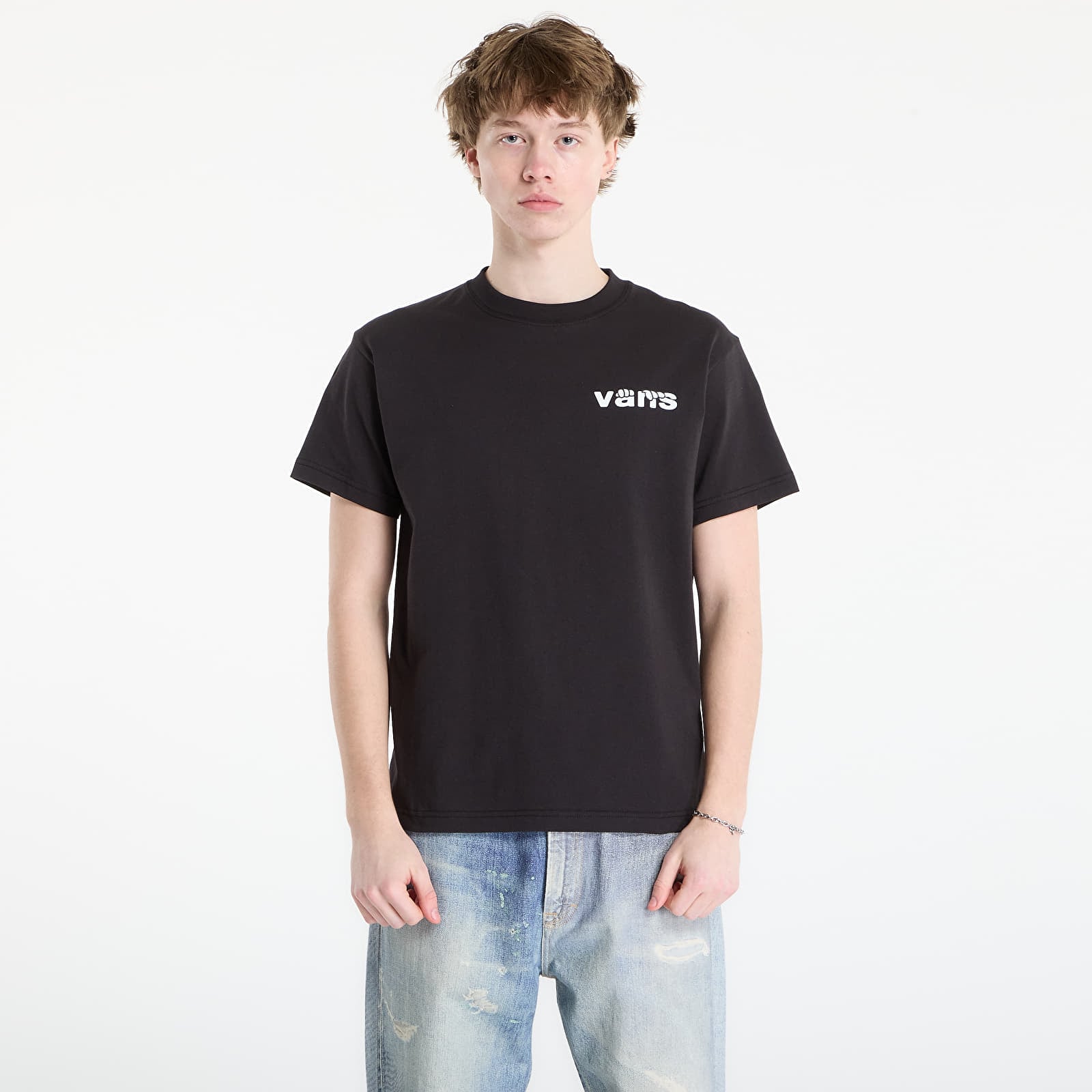 Pánske tričká Vans Keyhole Classic SS Tee Black