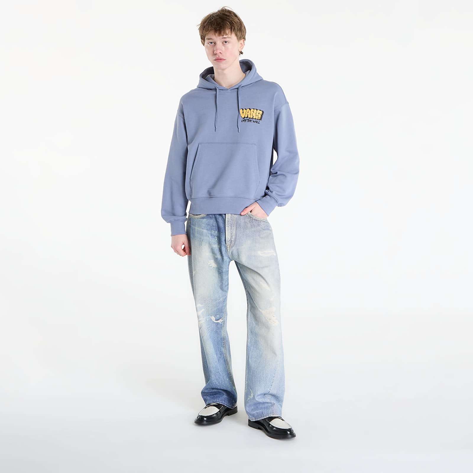 Herren-Sweatshirts Vans Vans Graff Loose Po Glacial Slate