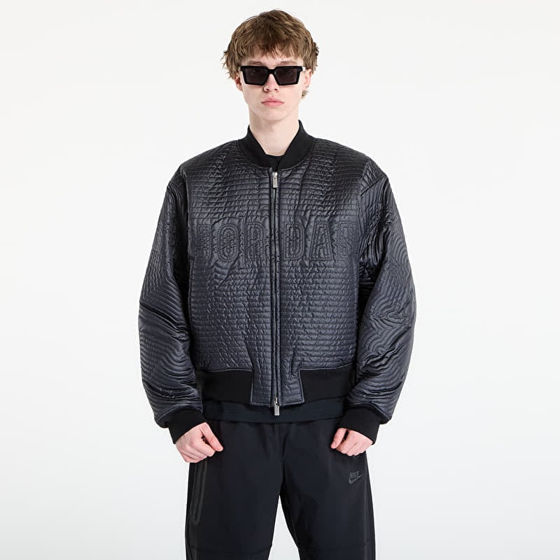 Takki Jordan Flight Men's Nylon Varsity Jacket Black