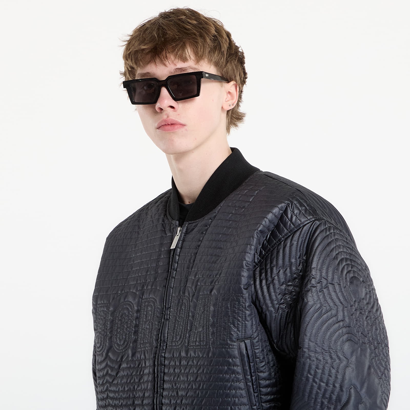 Giacche da uomo Jordan Flight Men's Nylon Varsity Jacket Black