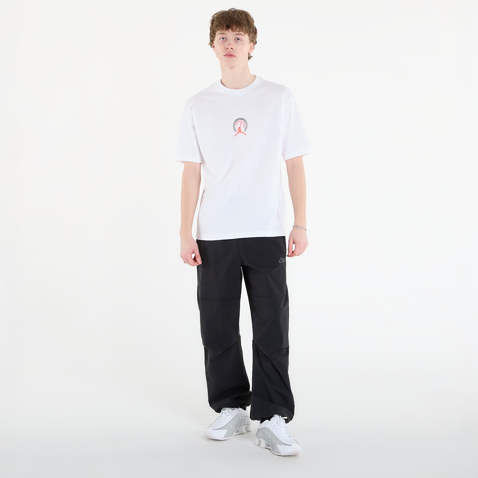 Pánske tričká Jordan Men's Graphic T-Shirt White/ Infrared 23