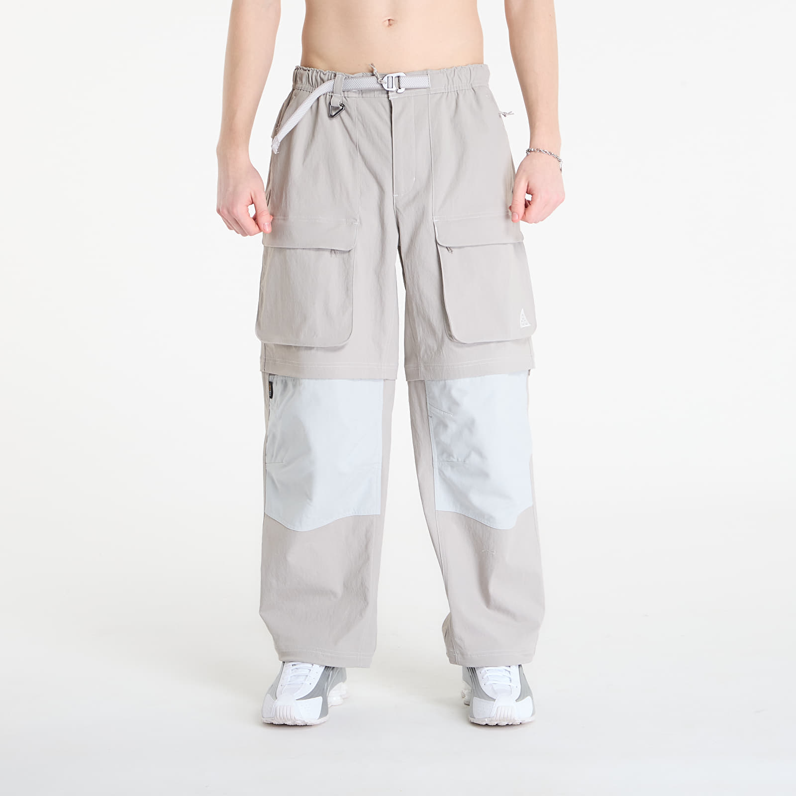 Men's trousers Nike ACG "Smith Summit" Men's Zip Cargo Pants College Grey/ Grey Fog/ Summit White