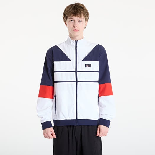 Giacca Reebok Heritage Logo Track Top White/ Navy/ Red