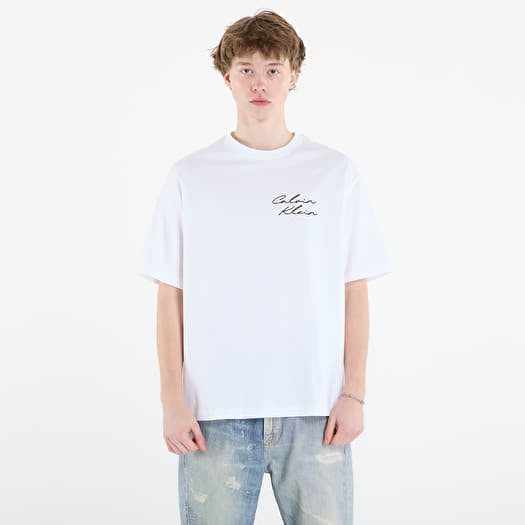 Tričko Calvin Klein Jeans 16S April Graphic Se Tee White
