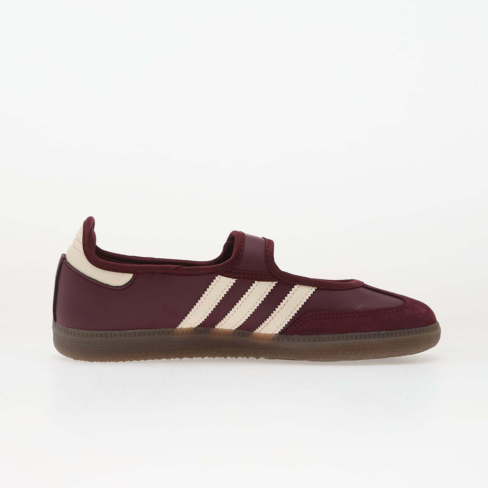 Dámske topánky a tenisky adidas Samba Jane W Maroon/ Crew White/ Gold Metallic