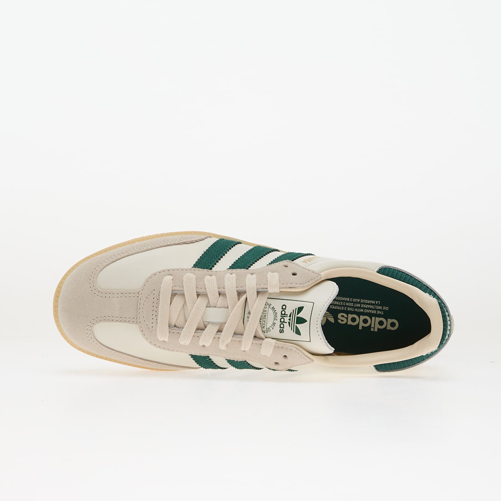 Men's sneakers and shoes adidas Samba Og Cloud White/ Collegiate Green/ Gum