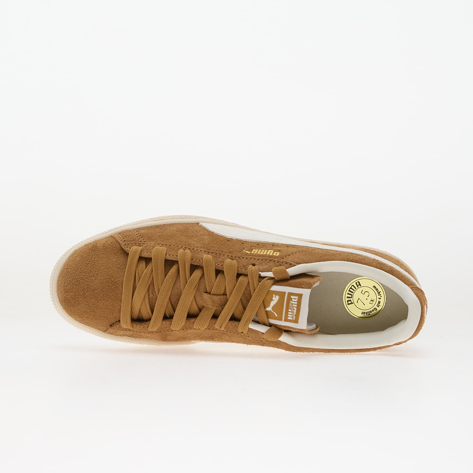 Pánske tenisky a topánky Puma Suede Charles F. Stead V Honey Butter-Puma White