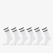 Hugo Boss 6-Pack QS Stripe CC Socks White