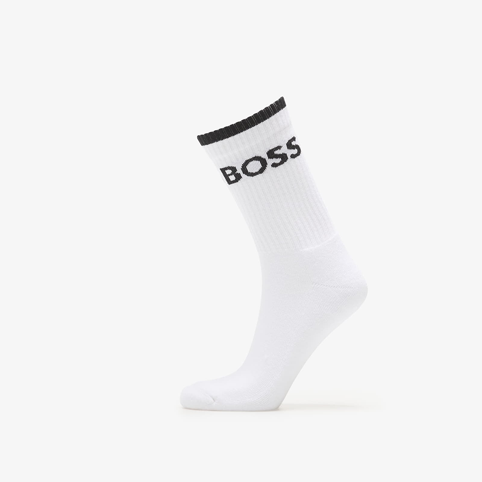 Men's socks Hugo Boss 6-Pack QS Stripe CC Socks White