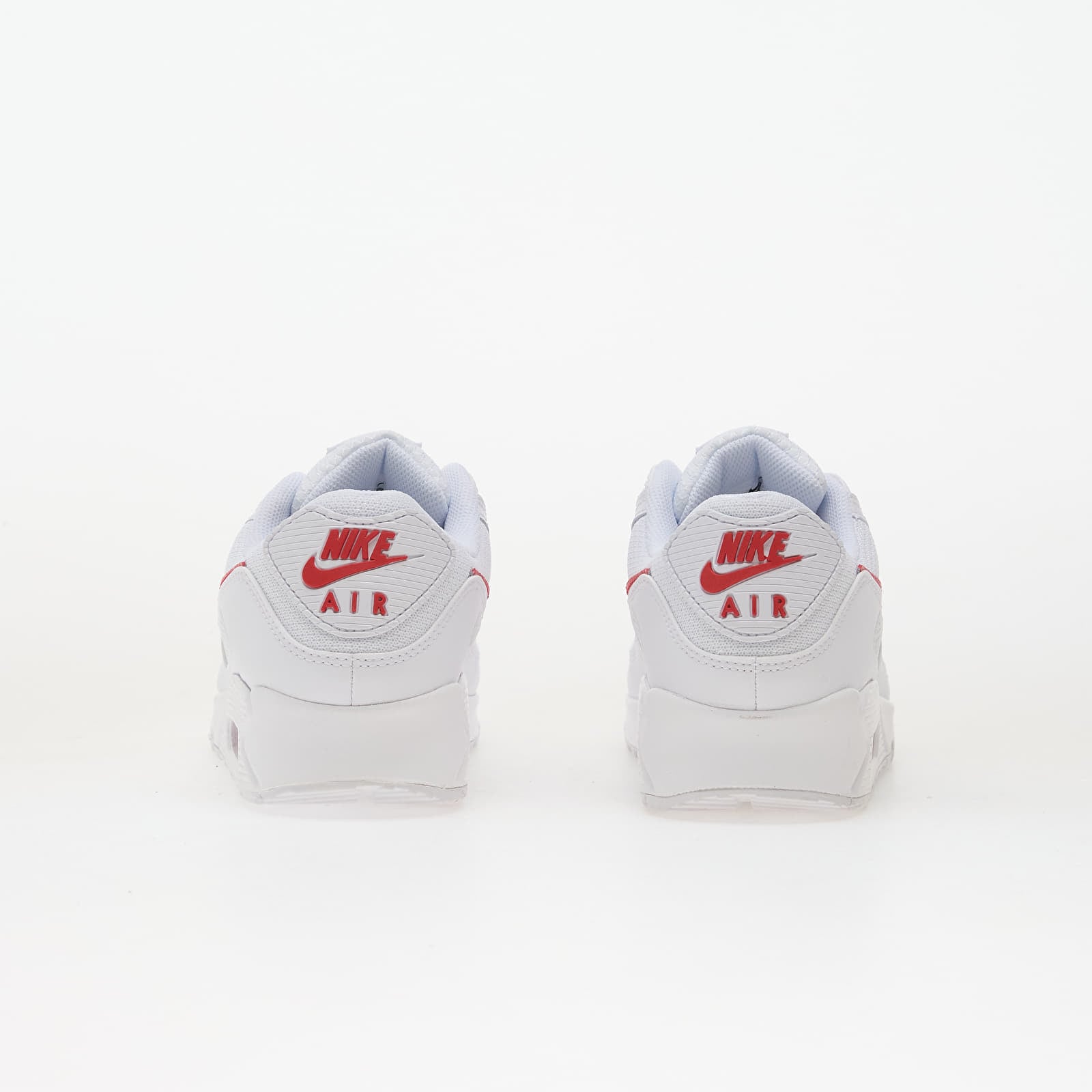 Miesten lenkkarit ja kengät Nike Air Max 90 White/ University Red-White