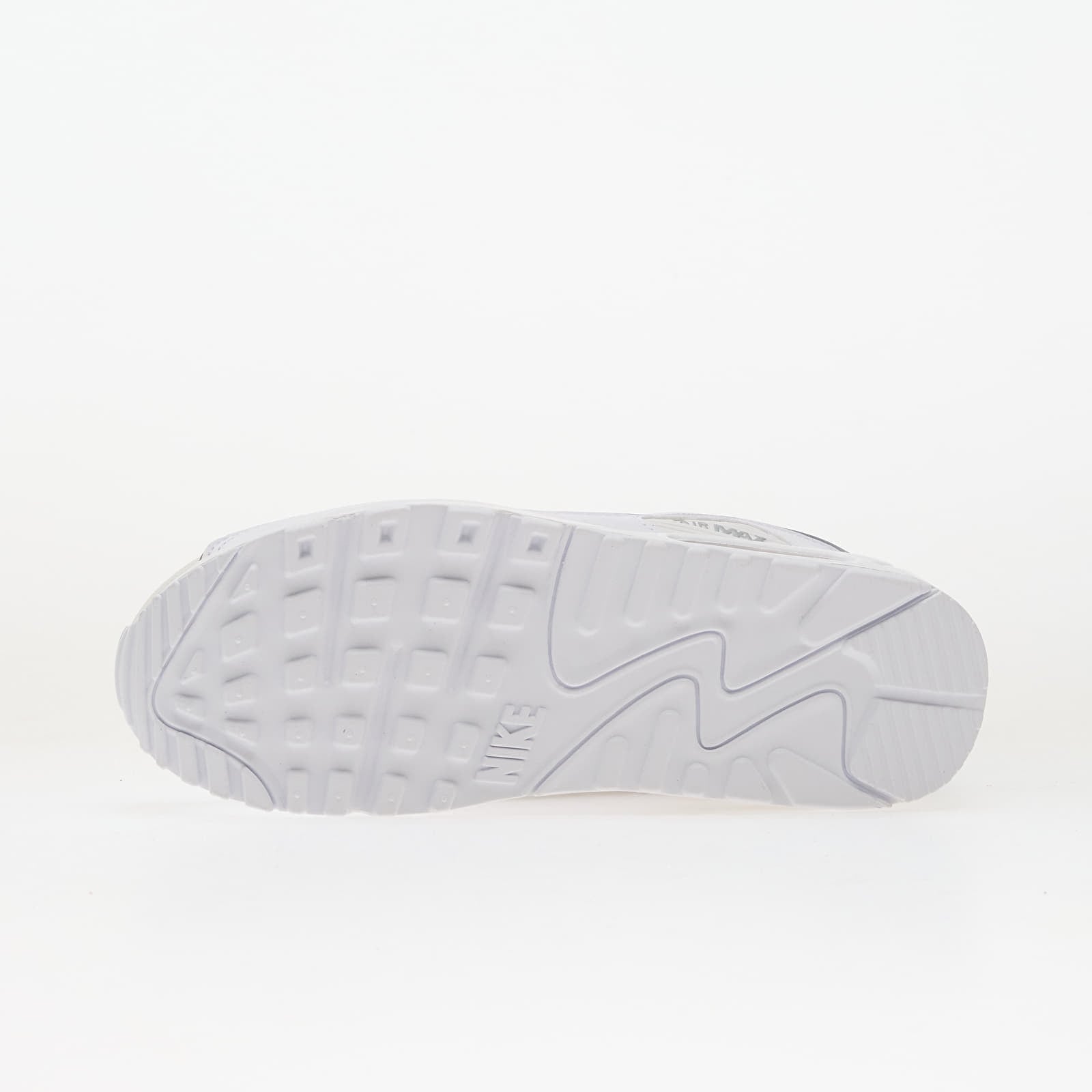 Miesten lenkkarit ja kengät Nike Air Max 90 Premium White/ Metallic Silver-White