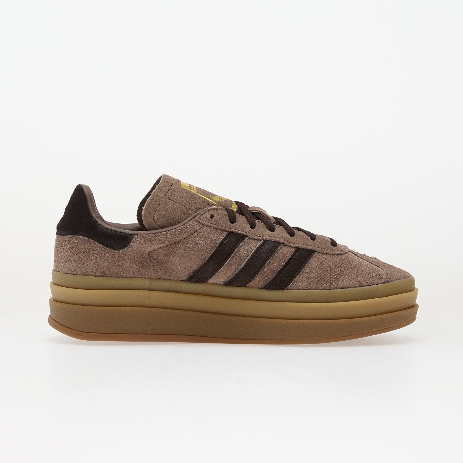 Ženske tenisice adidas Gazelle Bold Earth Strata/ Aurora Coffee/ Gold Met.