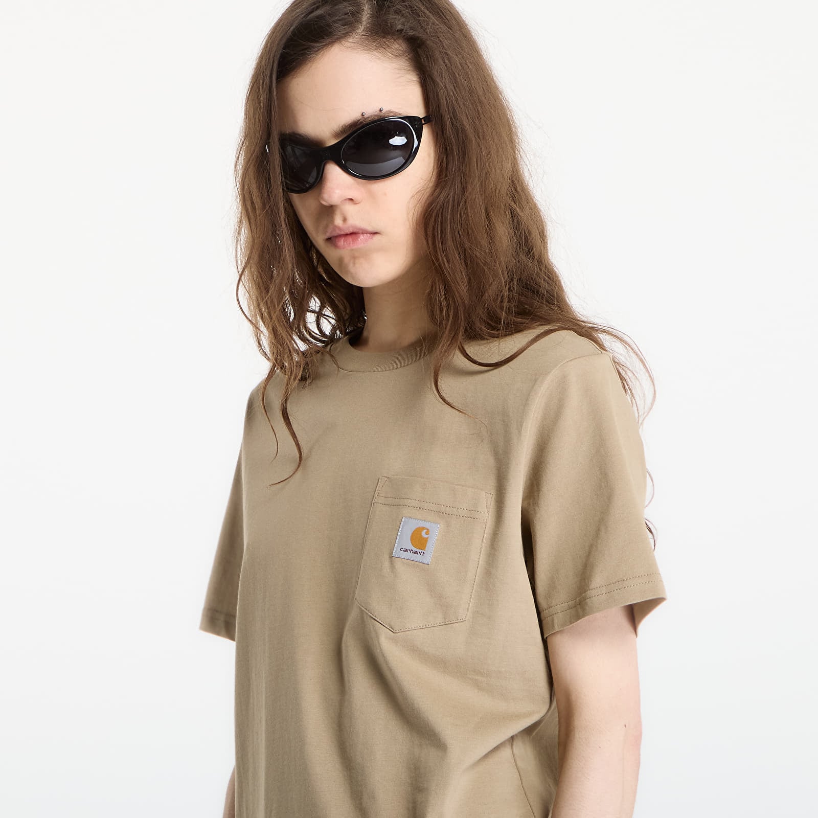 Men's T-shirts Carhartt WIP S/S Pocket T-Shirt UNISEX Iroko