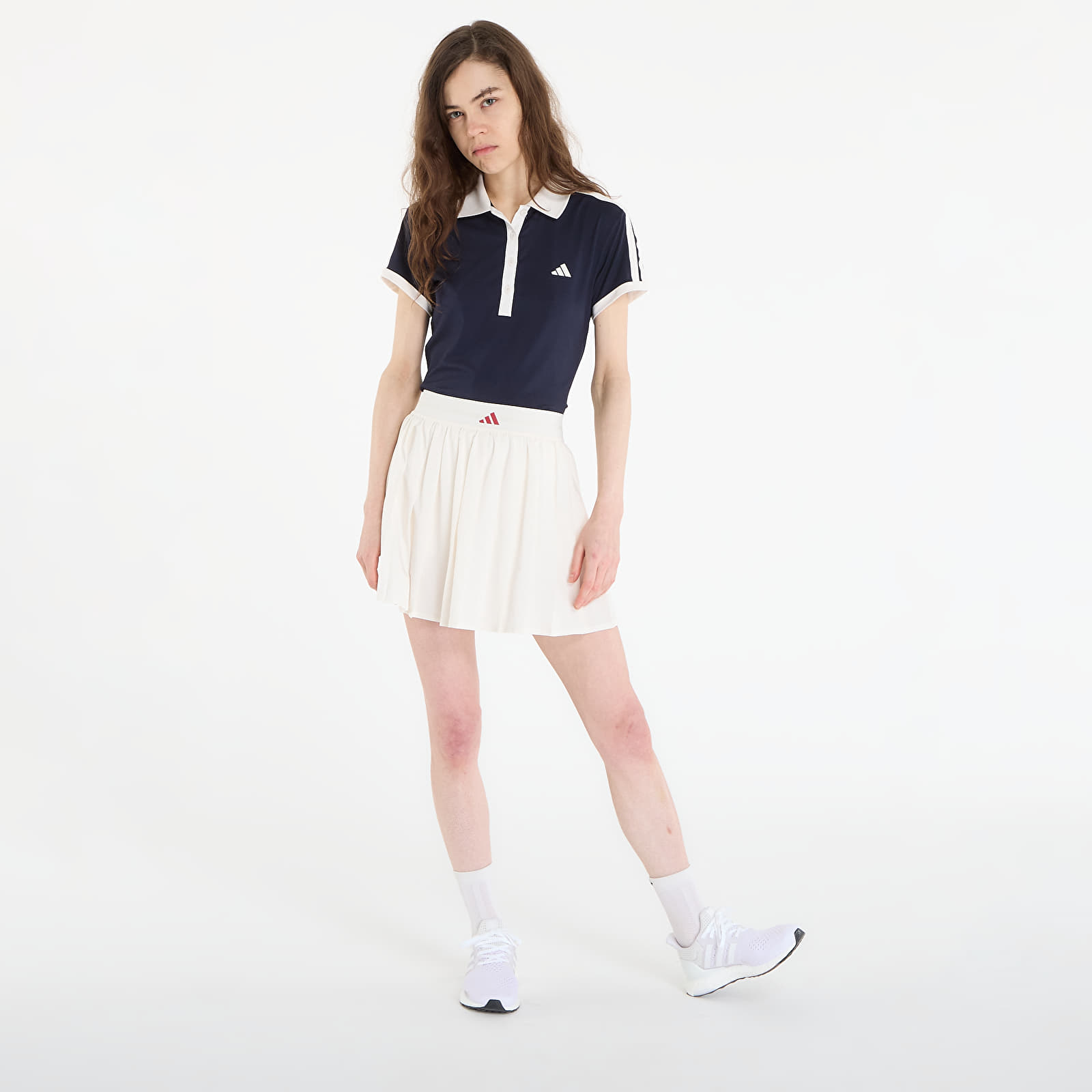 Naiste seelikud adidas Tennis Classics Skirt Chalk White