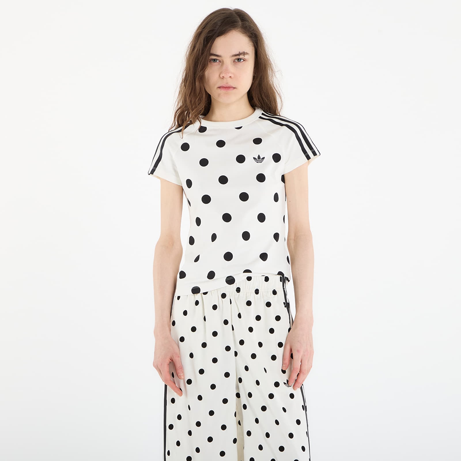 Dámská trička adidas Slim Fit Cali T-Shirt Off White